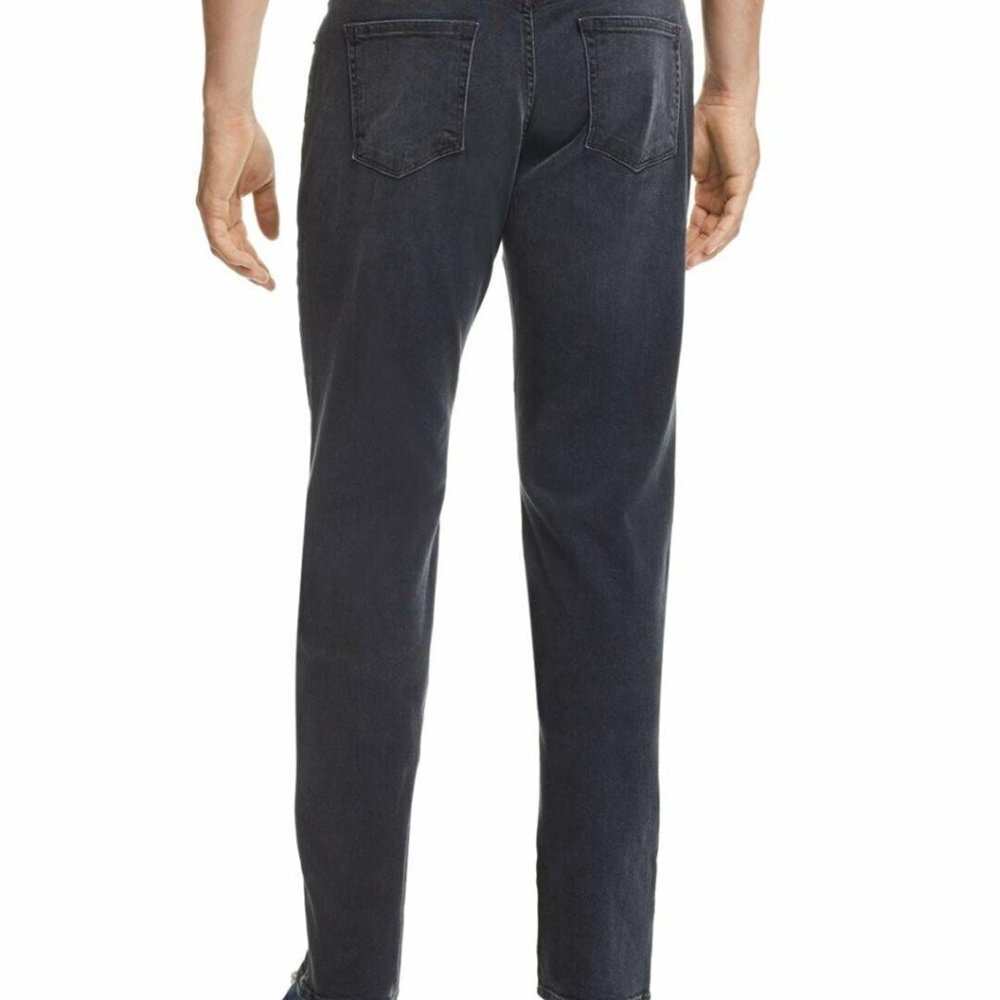 J Brand Mens Kane Slim Straight Leg Stark Ind Black Jeans Size 31
